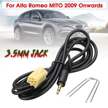 

1 Set 3.5mm Aux Input Jack Lead Cable Adapter with Radio Keys For Alfa Romeo MITO 2009 on