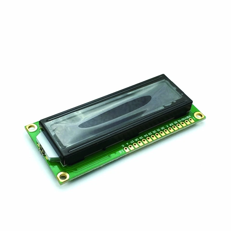 

1602 16x2 Character LCD Display Module HD44780 Controller Blue/Green Screen Blacklight LCD1602 LCD Monitor 1602 5V