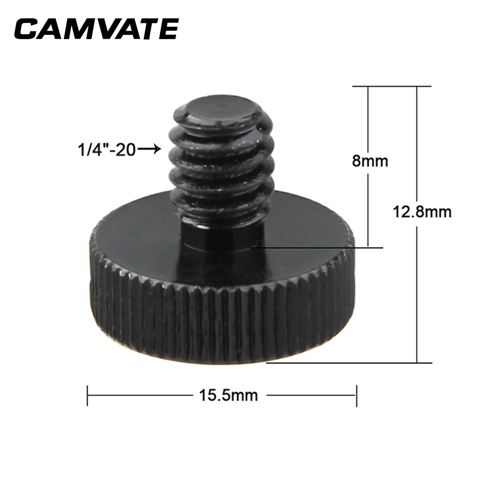 50 шт CAMVATE 1/4 &quotручной винт Резьба ER129|Аксессуары для фотостудии| |