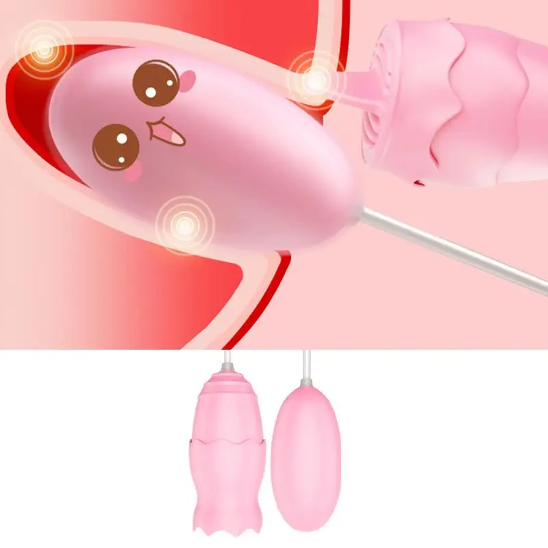 Женский USB силикагель двойной Любовь Яйцо Вагина G Spot массажер со стимуляцией