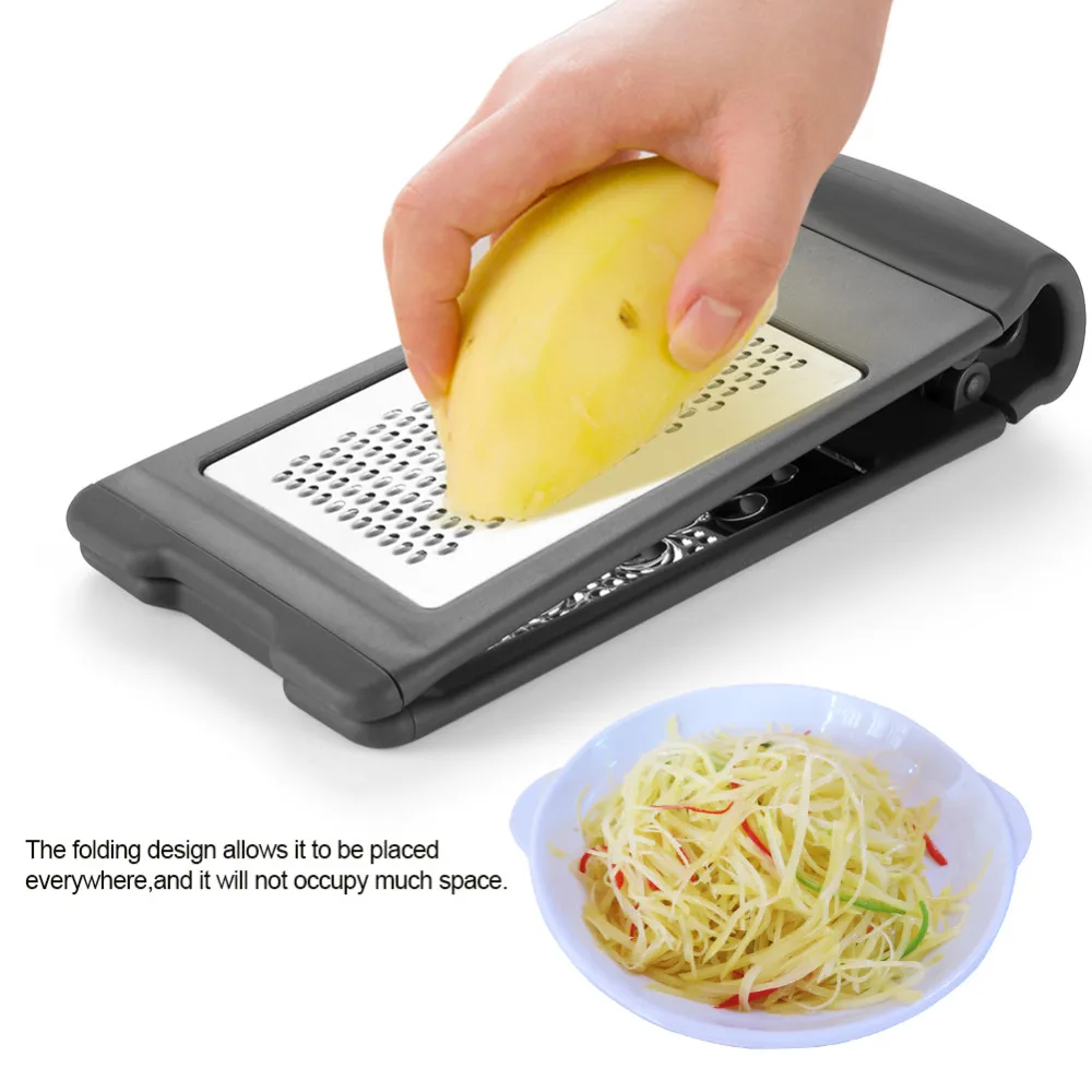 

Stainless Steel Multi-purpose Double-Sided Standing Potato Grater for Vegetables Cheese Grater Kitchen Tool Radish Grater 2018