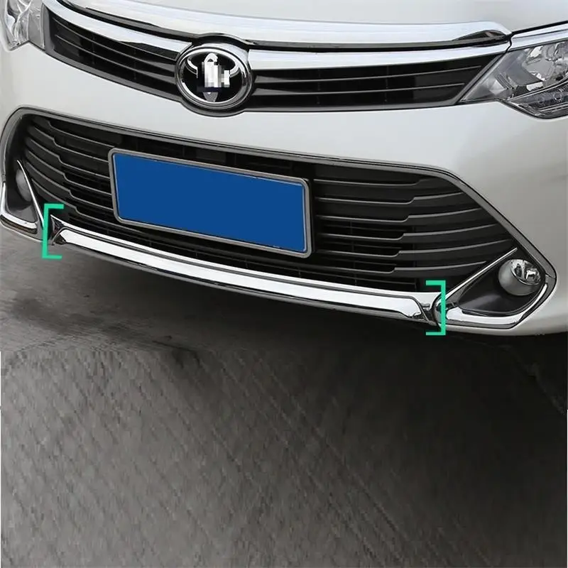 

Automobile Front Bumper Body Exterior Fashion Covers Decoration Modification Accessory Parts Car Styling 17 FOR Toyota Camry