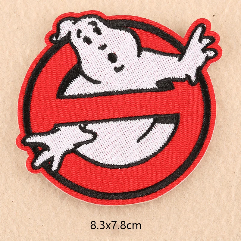 

Red Badges Embroidered Letters DIY Handmade Patches Iron On Accessories Sewing Custom Patch Stripes Nirvana Ropa Mujer
