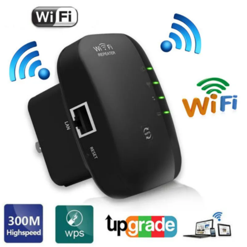 WIFI Range Extender Ретранслятор US/UK/AU Plug беспроводной усилитель 300 Мбит/с роутер