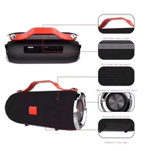 DOITOP Беспроводные Bluetooth колонки для смартфонов ультра бас Открытый Кемпинг Туризм Портативный влагозащищенный динамик Голосовая коробка