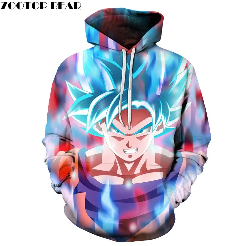 Dragon Ball Hoodies Men Women 3D Hoodie Dragon Ball Z Sweatshirts Anime Fashion Casual ...