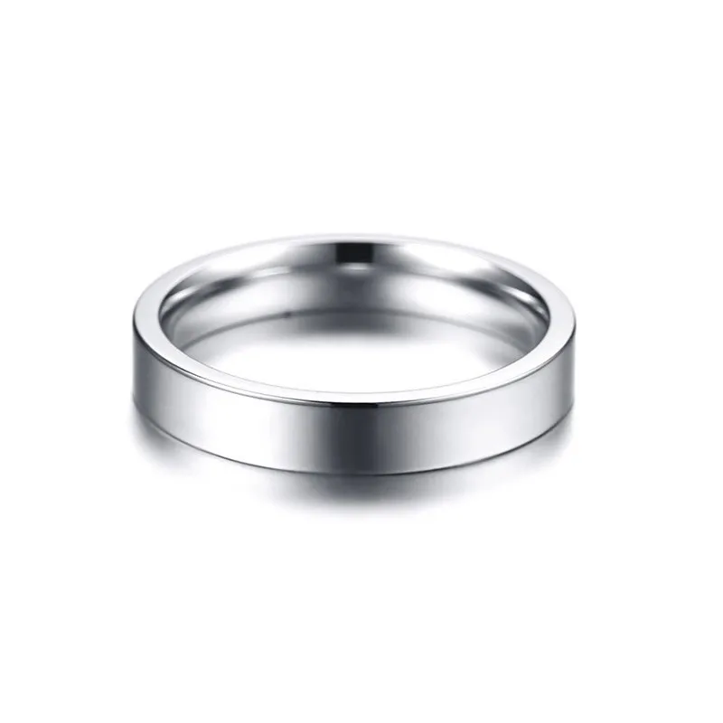 Vnox Never Fade Stainless Steel Temperament Engagement Bands For Couples Anti Allergy Women Mens Rings Lovers Alliance 5