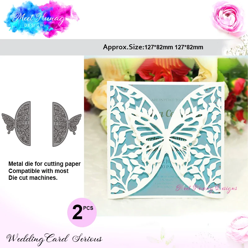 Butterfly Metal Cutting Dies DIY Craft Photo Album Paper Card Embossing Die Cuts