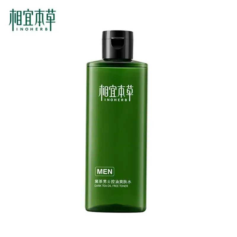 

INOHERB Dark Tea Essence Moisturizing Oil-Control Toners Shrink Pores Face Skin Toner for Men 200ml
