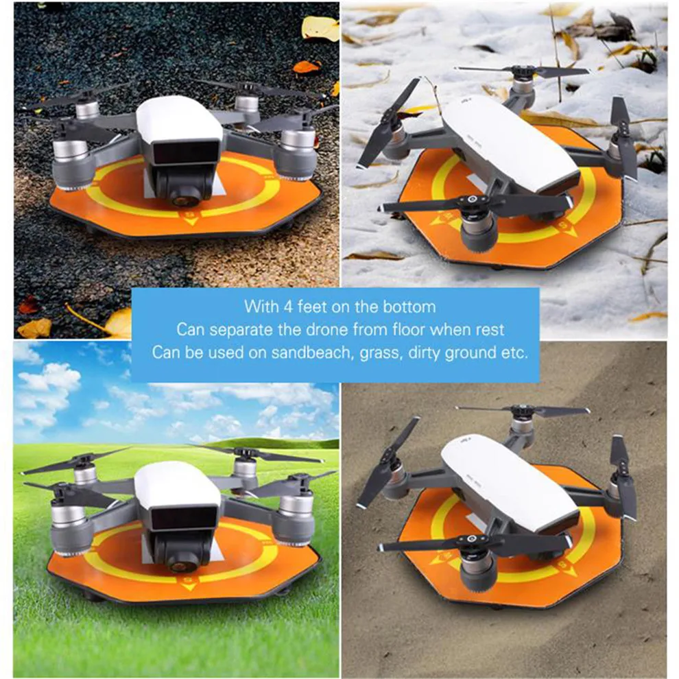 Мини парковочный фартук Посадочное поле Tarmac посадочная площадка для DJI SPARK Drone Mini