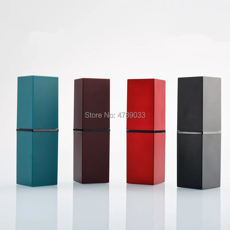 

10/30/50pcs Empty Lipstick Tube 12.1mm Square Lipstick Containers Lip Gloss Tube For Women,Beauty Cosmetic Container Tools