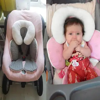 

Baby Infant Newborn Stroller Pad Body Support Cushion Soft Sleeping Pillow Safe Car Pillow Qualified Baby Neck Protection
