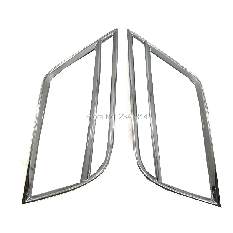 

For 2017 2018 Volkswagen T-ROC ABS Chrome Rear Fog Light Bumper Lamp Trim Cover Sticker Molding Garnish Car Styling Accessories