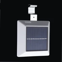 4 Светодиодный светильник на солнечной батарее, индукция человеческого тела, PIR датчик движения, светильник для патио/двора, для дороги/забора/крыши, включая батарею