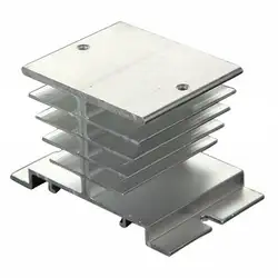 Алюминиевый радиатор теплоотвода алюминиевый твердотельный реле полупроводниковое реле SSR