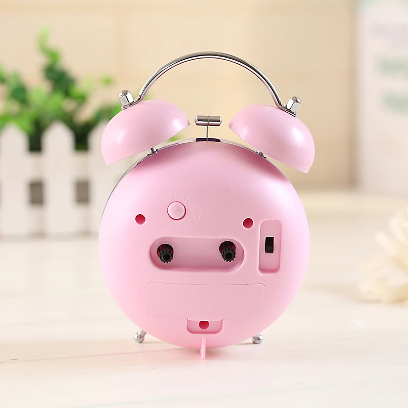  Hello Kitty Pattern Lovely Children Cartoon Girl Office Electronics Alarm Desk Table Wall Clock Stu
