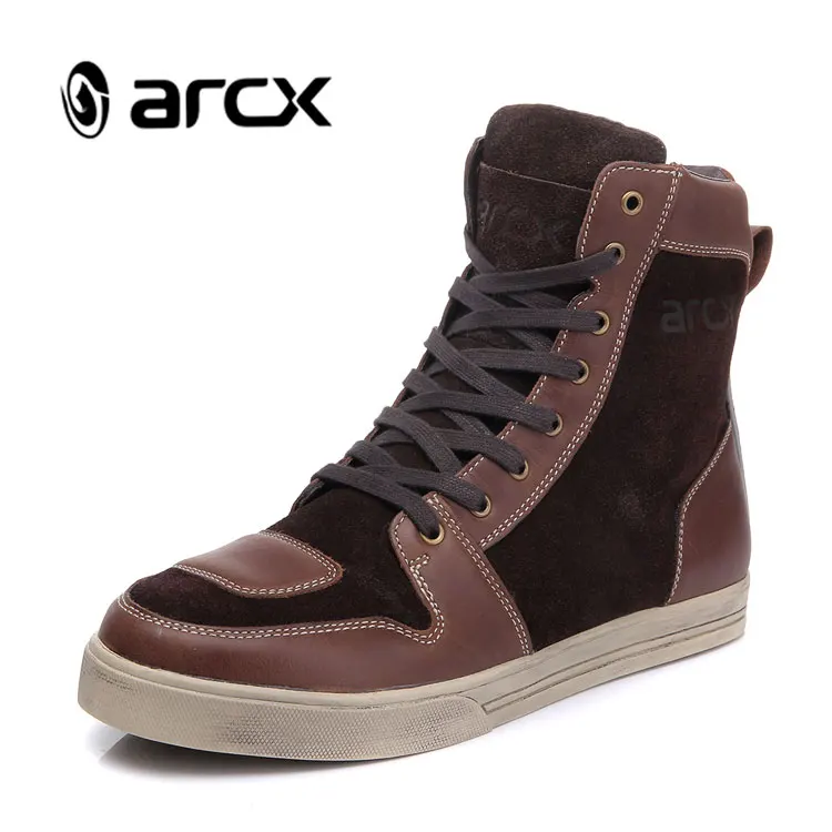 Мотоциклетные ботинки ARCX L60628 водонепроницаемая обувь из воловьей кожи