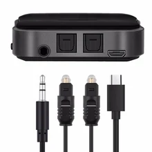 Топ Bluetooth 5,0 передатчик приемник беспроводной Aptx Hd низкая задержка аудио 3,5 мм Aux/Rca оптический адаптер для ТВ/наушников/автомобиля