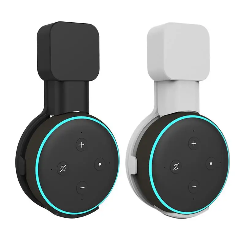 

Outlet Wall Mount Holder For Echo Dot 3 Space-Saving Stand For Smart Home Speakers With Cord Arrangement Portable High Quality