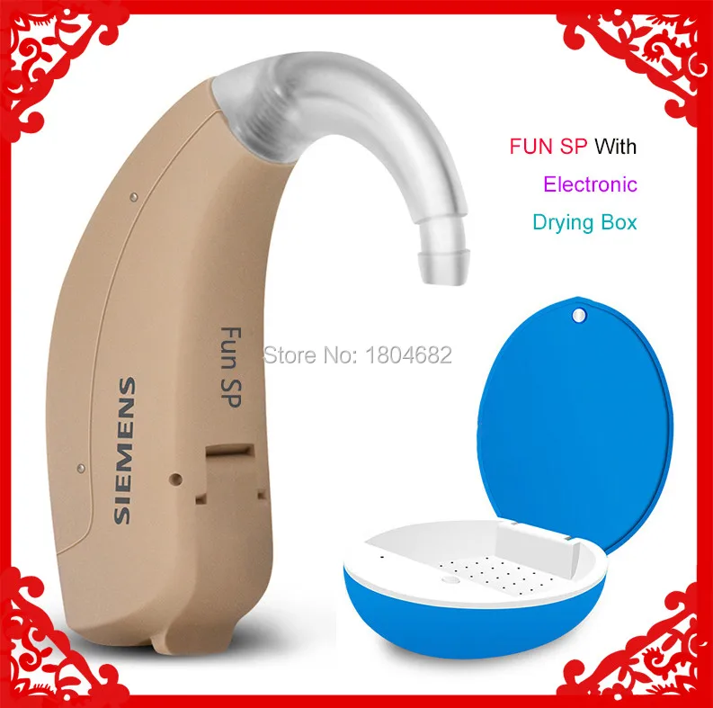 2019BEST!SIEMENS Fun SP 6 Channels Super Power Ear care Aids Digital BTE Aid Severe Hearing Loss Device Sound Amplifiers