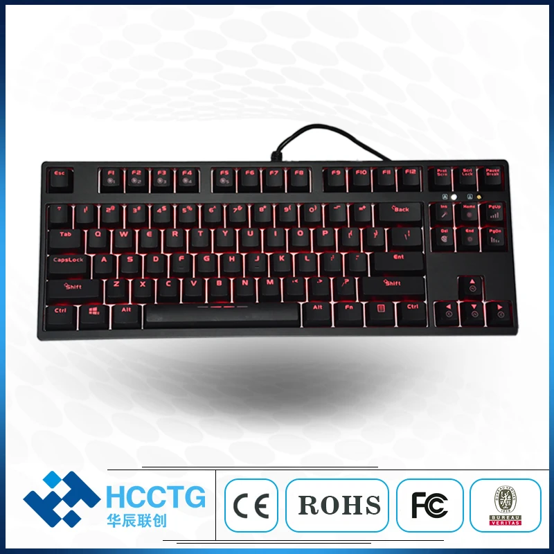 Механическая игровая клавиатура с белой подсветкой Cherry MX|Клавиатуры| |