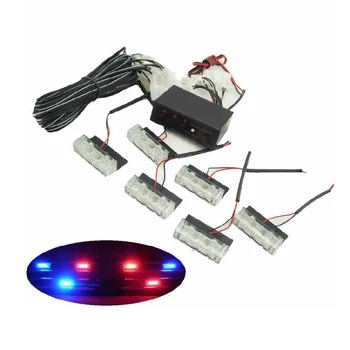 

2Pcs 3 LED Strobe Light Warning Led Brake Light Lamp 6W Police Flashing DC 12V Car Truck Motorcycle Rear Brake Stop Led Lights