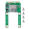 Nouvelle carte de Conversion mSATA vers USB Mini adaptateur convertisseur d'extension PCI-E USB2.0 mpci-e ► Photo 2/6