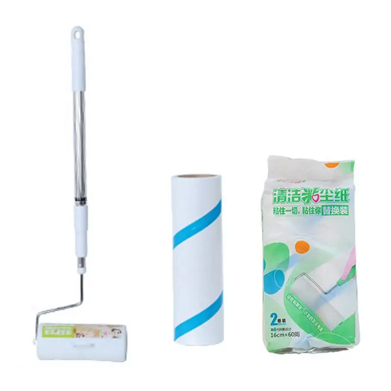 

Lengthen Tearable Sticky Hair Dust Hair Roller Carpet Cleaning Telescopic Sticky Mop Dipped Hair Brush Cleaning Supplies