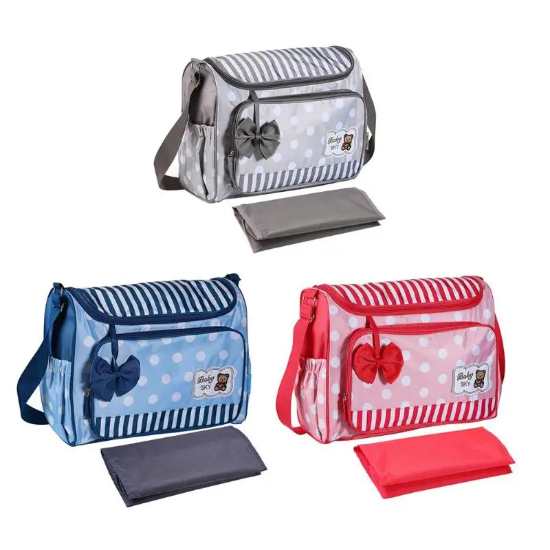 

Cartoon Maternity Diaper Handbags Large Capacity Baby Mummy Nursing Shoulder Nappy Bags