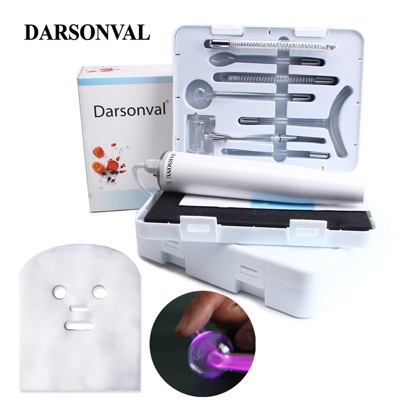 DARSONVAL High Frequency Device Portable Facial Machine Violet Ray