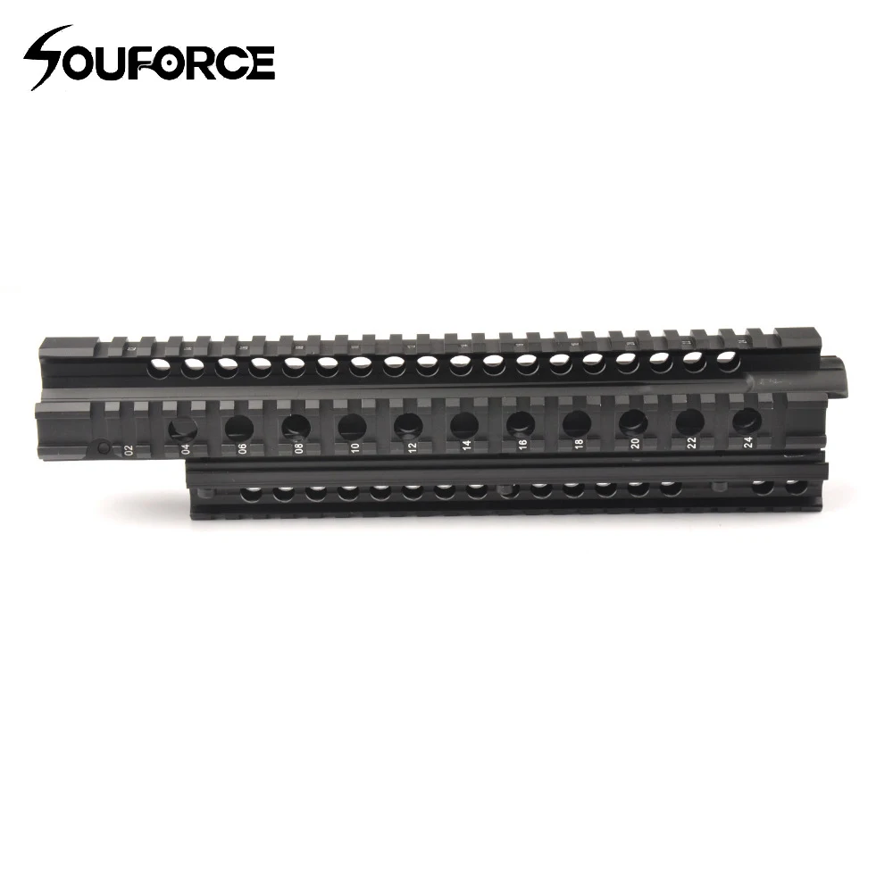 

Tactical 29.5cm FN FAL Quad Rail Mounting System Picatinny Rail Handguard Aluminium L1A1 for Hunting