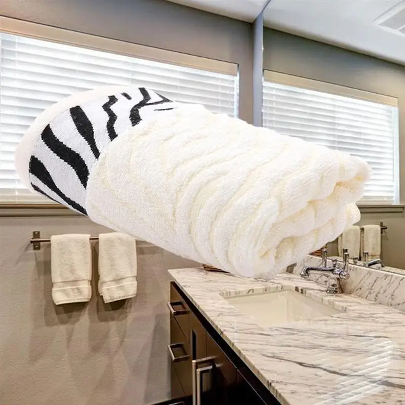 Банное полотенце из бамбука полотенце мягкое удобное полотенце супер впитывающее полотенце для рук с полосками
