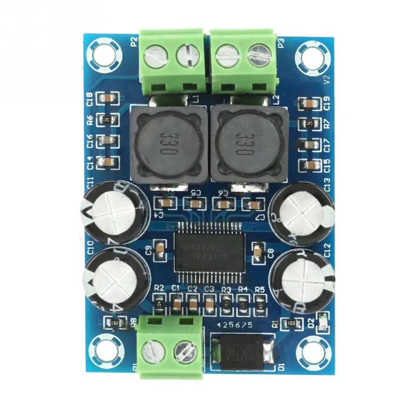 

60W DC10-24V Mini Digital Amplifier Board TPA3118 Amplifier Board Digital Audio Power Amplifier Module