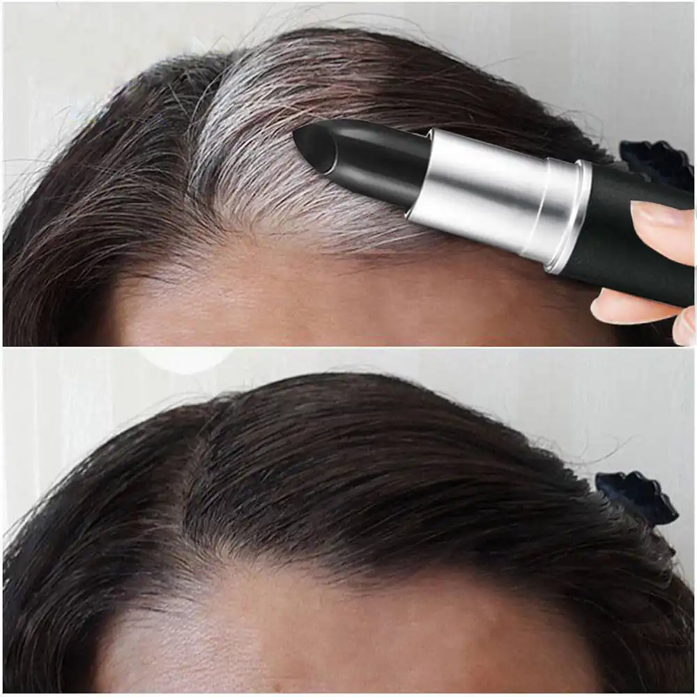 Hair Color Dye Pen New Fast Temporary To Cover White Disposable