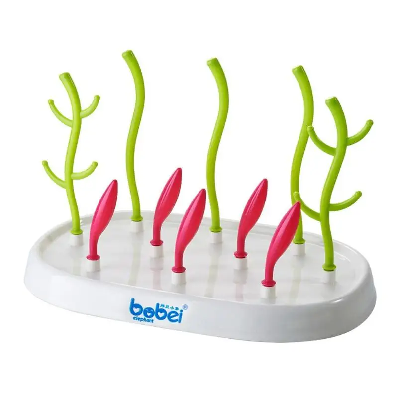 

Portable Milk Bottles Drying Rack Cleaning Drainer Storage Rack Baby Care
