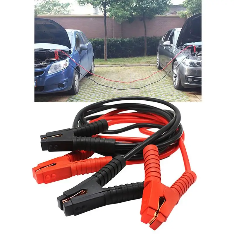 6 metros 20 pies de largo 1500A automóvil de uso de emergencia Cable de conexión de batería de Cable de salto de la batería del coche línea de emergencia
