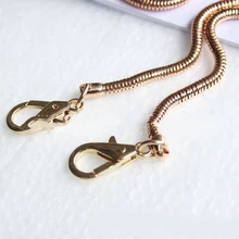 4.2mm 120cm Cross Body Handbag Shoulder Bag Strap Snake Chain Strap Replacement Bag Parts Belts New Style Bags Silver Metal Belt 4.2mm 120cm Cross Body Handbag Shoulder Bag Strap Snake Chain Strap Replacement Bag Parts Belts New Style Bags Silver Metal Belt