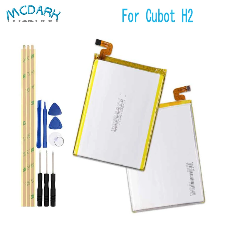 

5000mAh Hight capacity for Cubot H2 Battery For Cubot H2 Cell Phone Replacement Batteries Rechargeable with tools