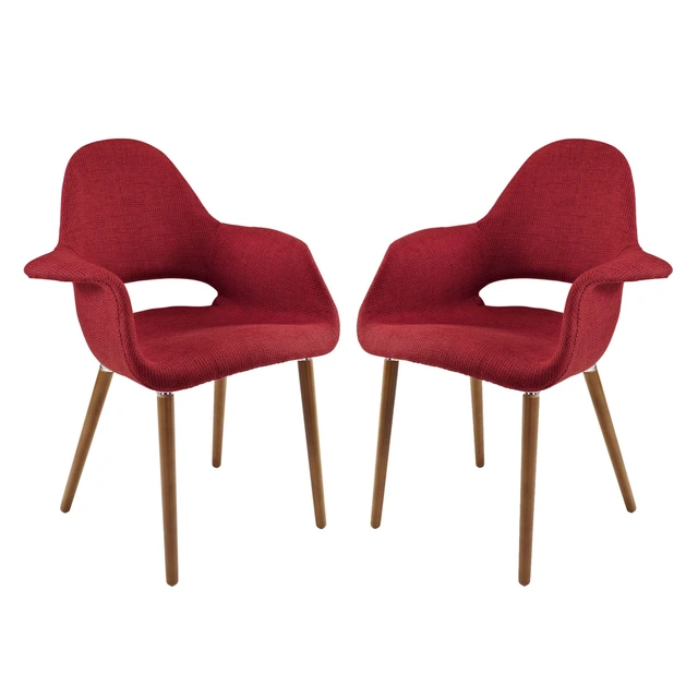 Aliexpress Aegis Dining Armchair Set Of 2 Eei 1329 Red Aegis Dining Armchair Set Of 2 Eei 1329 Red