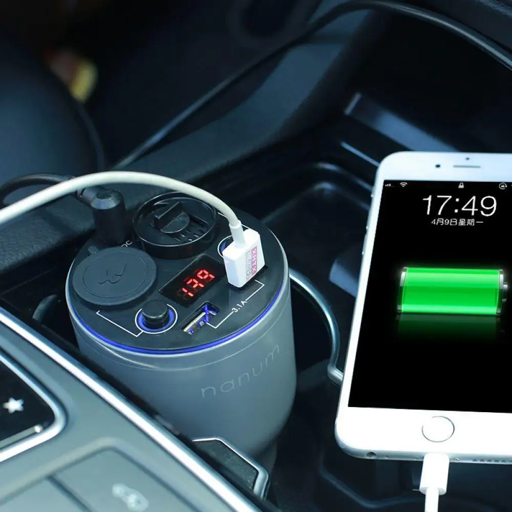 Car Charger Aroma Diffuser Air Purifier Car Aromatherapy Holder Machine Car Odor Oil Aromatherapy Cup Humidifier with USB port Car Charger Aroma Diffuser Air Purifier Car Aromatherapy Holder Machine Car Odor Oil Aromatherapy Cup Humidifier with USB port
