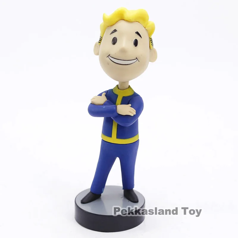 Коллекционная экшн фигурка из ПВХ Fallout 4 Vault Boy с поплавковой головой|Игровые