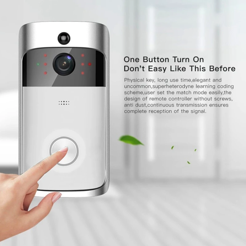 

2018 New M3 Wireless Video Doorbell Remote Intercom Home Security Doorphone