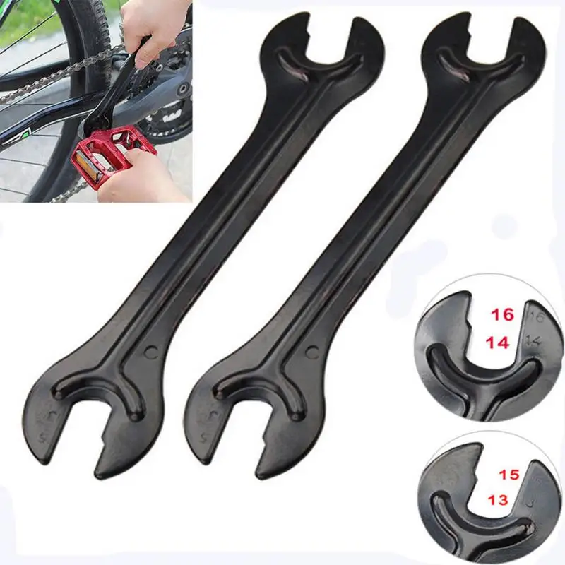 2PCS Bicycle Axle Hub Wrench Head Open End Durable Repair Tool Cone Fix