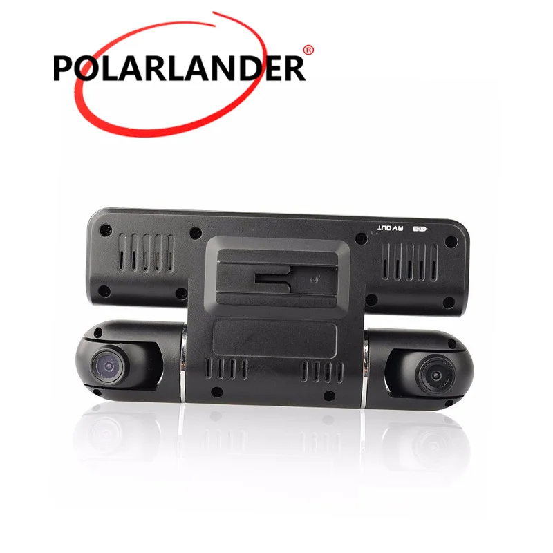 Outside Inside both Recording Left 1080P Right 480P Driving Video Recorder i4000 Car DVR Dual Lens 360 Degree Dash Cam | Автомобили и