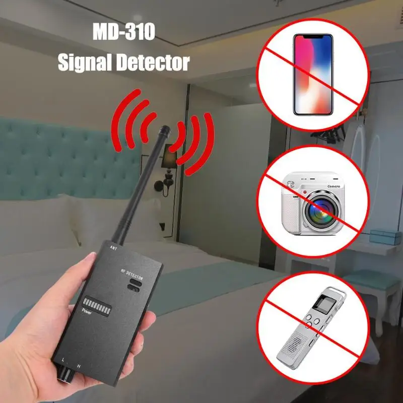 

MD-310 Wireless Signal Detector Sensor Anti-Sniffing Camera GPS Location Finder Tracker Finder Privacy Protect Security Hot Sale