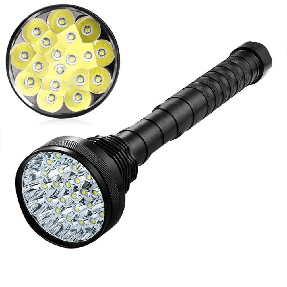 

SOLLED Waterproof High Strength Bright 6500K High Power 5 Mode LED 18T6 Flashlight