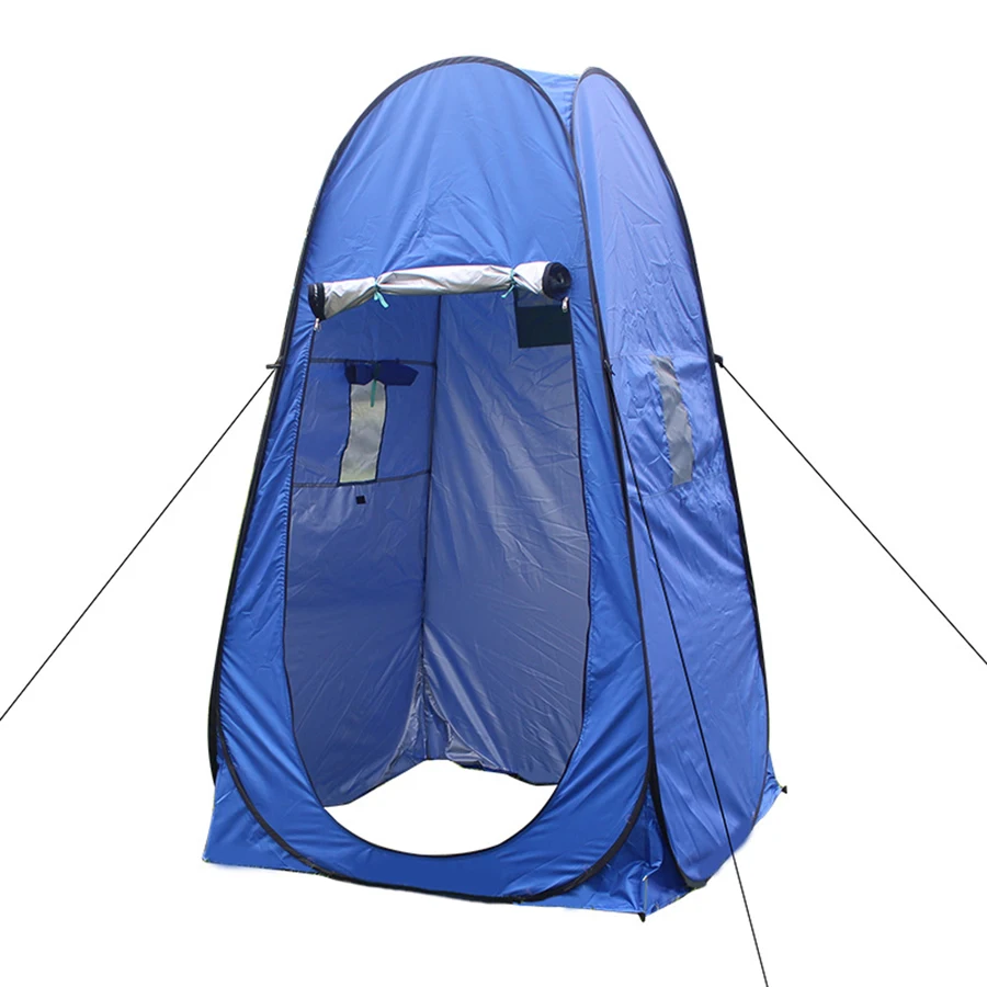

Single Person Portable Move Shower Tent UV Function Automatic Open Dressing Tent Mobile Toilet Bathing Tent for Outdoor Camping