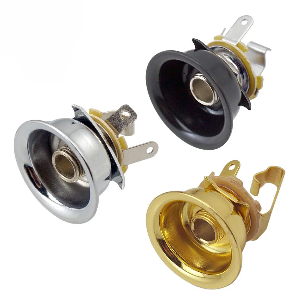 BMDT 6.35mm 1/4 'Jack стерео выход разъем для Telecaster Запчасти электрической гитары|Детали