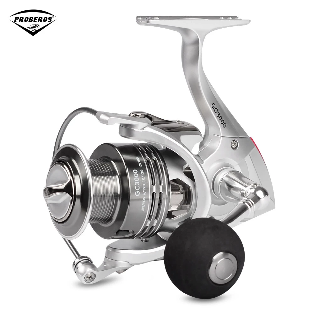 

PRO BEROS GC Series 6.3:1 6 + 1BB Lightweight Seamless Metal Fishing Spinning Reel