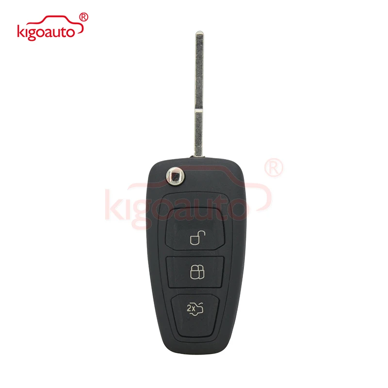 Kigoauto 5 шт. 2036872 3 кнопки 434 МГц FSK 4D63 чип для Ford Mondeo Focus C-Max S-Max 2011 2012 2013 AM5T15K601AD флип-ключ